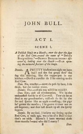 John Bull; or The Englishman's fireside : a comedy, in five acts