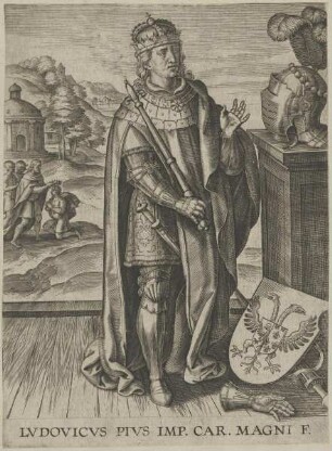 Bildnis von Lvdovicvs Pivs, Kaiser des Römisch-Deutschen Reiches