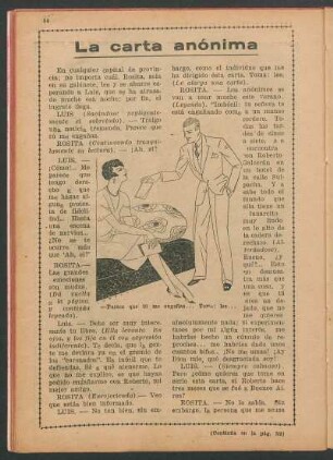 La carta anónima