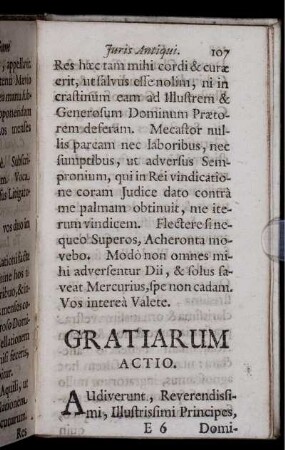 Gratiarum Actio