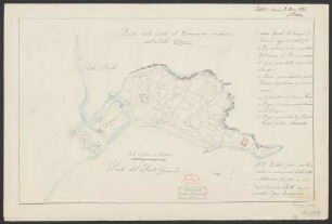 Pianta della Citta di Siracusa moderna nell' Isola Ortigia