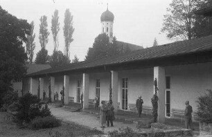 Bad Heilbrunn: Wandelhalle im Kurhaus