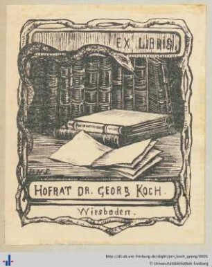 [Provenienz]: Koch, Georg