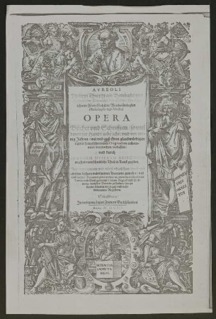 Aureoli Philippi Theophrasti Bombasts von Hohenheim Paracelsi ... Opera. [Theil 1]