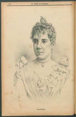 [Retrato de] Una limeña.