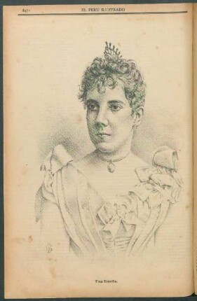 [Retrato de] Una limeña.