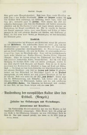 Ausbreitung der europäischen Kultur über den Erdball (Neuzeit)