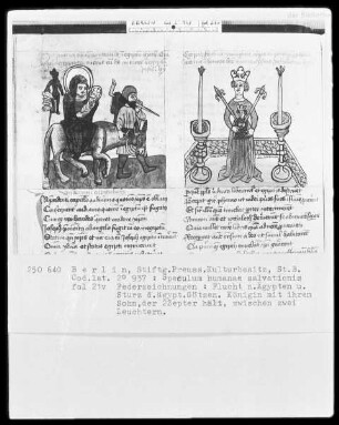 Speculum humanae salvationis — ---, Folio 21versoBuchseite