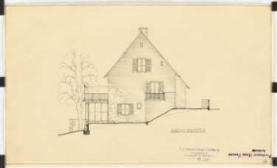 Villa Neuffer, Dresden: Ansicht von Osten