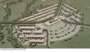 Solar City - Modell der Gesamtanlage (Masterplan)