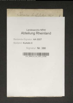 Wahlkapitulation des Erzbischofs Max Franz von Österreich