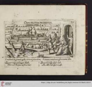 E6. Burburg in Flandern, "Cani signum prudentiae"