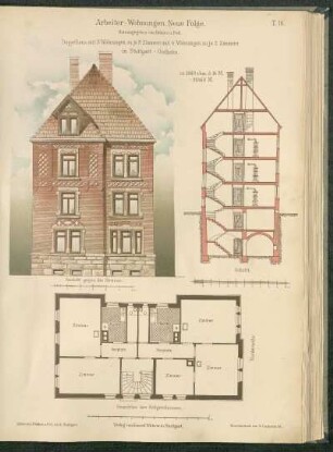 Doppelhaus in Stuttgart-Ostheim
