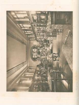 [Interior of Japanese gallery] The gallery. Franche Hall [(two plates)]