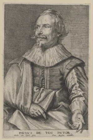 Bildnis des Pavlvs de Vos