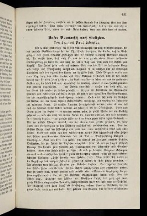 431-433, Unser Vormarsch nach Galizien