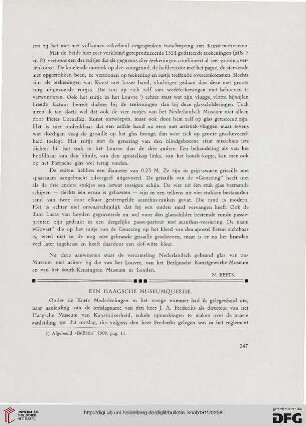 2.Ser. 4.1911: Een haagsche museumquestie