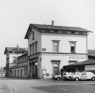 Bahnhofsgebäude; Weilburg, Bahnhofstraße 14