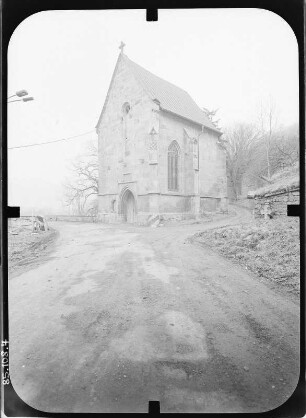 Creuzburg. Liboriuskapelle (Baubeginn 1499). Ansicht von Osten