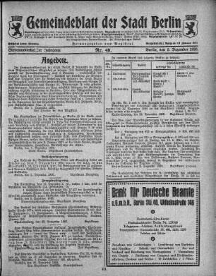 1926,49: Nr. 49, 5. Dezember 1926