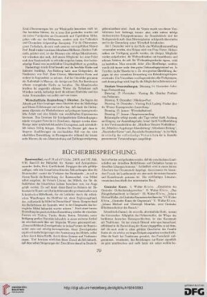 Bücherbesprechung