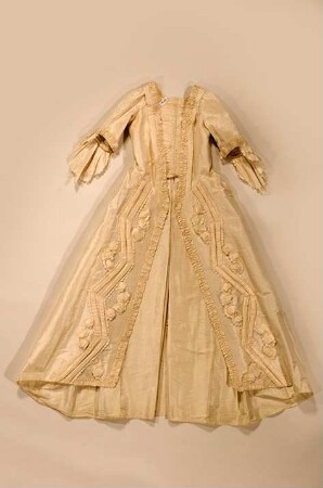 Manteau eines zweiteiligen Frauenkleides (Robe à la Française)