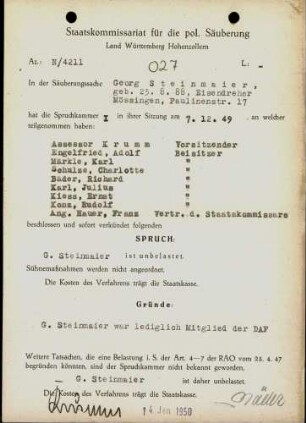 Steinmaier, Georg