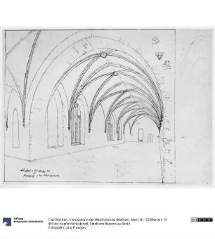 Kreuzgang in der Mönchskirche (Meißen)