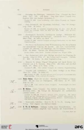Diverses (Nr. 1188-1272)