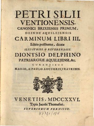 Carminum libri III