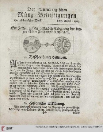 (Ein und dreysigstes Stueck, den 3. August - Fuenf und dreysigstes Stueck, den 31. August)