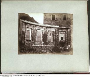 I Rome architectureVilla Madama, Fassade, Detail - Rotes Album I (Architektur antik und modern)