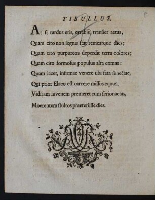 Tibullus.
