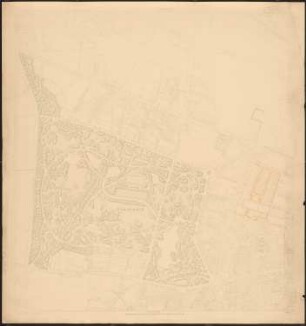 Wettbewerb zur Bebauung des Inneren Rayons, Köln: Grundplan 1:2500
