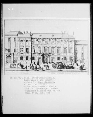 Strattmann-Palais, Ansicht der Hauptfassade