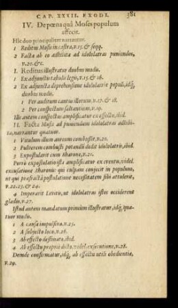 IV. De poena qua Moses populum affecit.