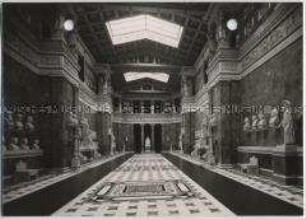 Donaustauf, Gedenkstätte Walhalla (Walhall: Halle der Gefallenen), Ruhmeshalle
