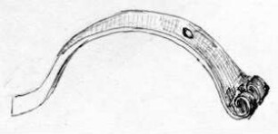 Scharnierfibel, Nadel fehlt