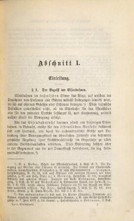 Handbuch des Preußischen Eisennbahnrechts. 1