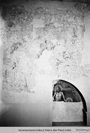 Sinopia zum Martyrium des heiligen Bartholomäus