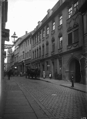 Blick durch Große Märkerstraße nach Norden