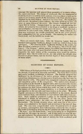 Sketches of Irish History