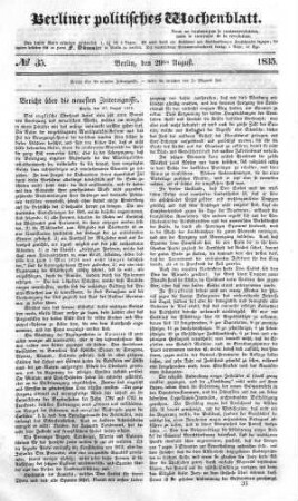 No 35, 29. August 1835