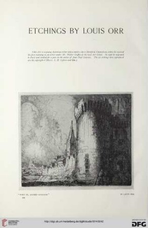 60: Etchings by Louis Orr
