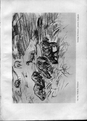 Ludwig Dettmann, Ziehende Schafherde