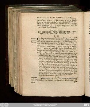 Sectio Tertia. De Criteriis, Unde Plenipotentiarii Neglecta Obligatio Dignoscitur.