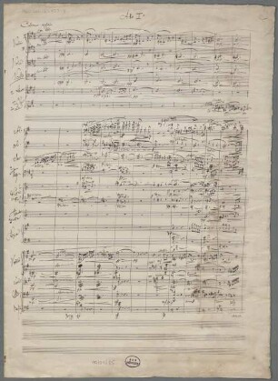 Cenerentola, Excerpts. Sketches - BSB Mus.ms. 23153-4 : [caption title:] Atto I o