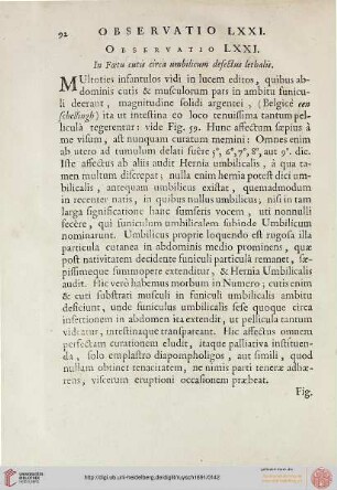 Observatio LXXI