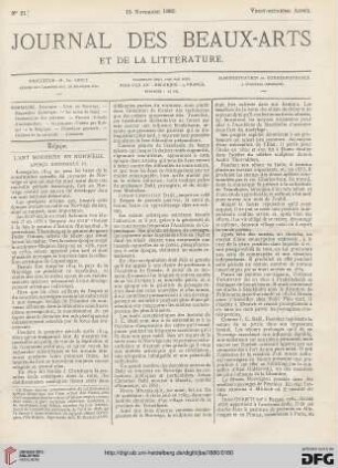 Nr. 21 (15. Novembre 1880)