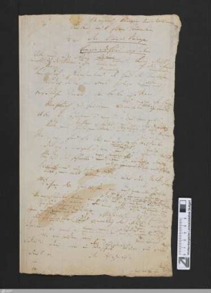 Menons Klagen um Diotima (Seitenstük zum Wanderer) : [StA 2,552,4-8;591]